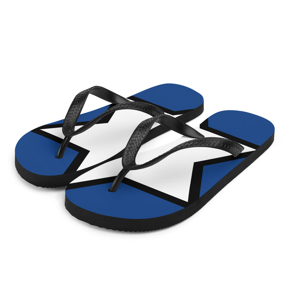 Magen David Flip Flops