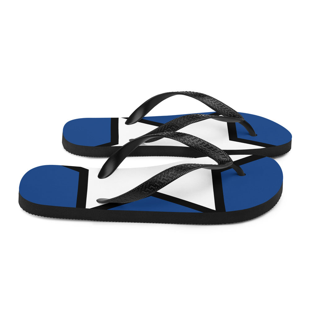 Magen David Flip Flops